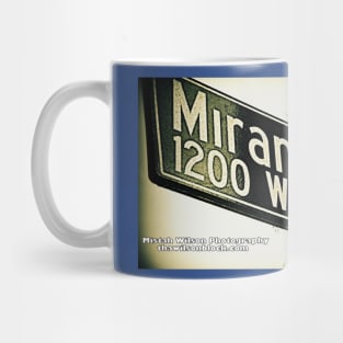 Miramar Street, Los Angeles, California by Mistah Wilson Mug